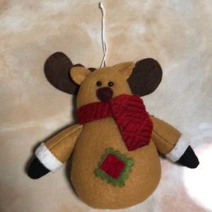 ❌SOLD❌ Fabric Reindeer Ornament